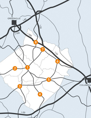 locations map